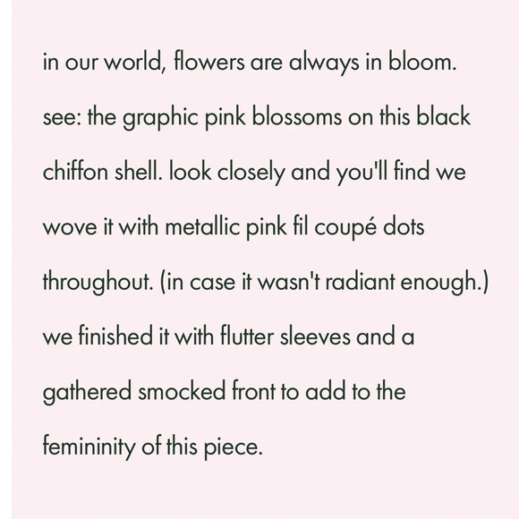 Kate Spade Floral Chiffon Shell Top - Picture 5 of 14